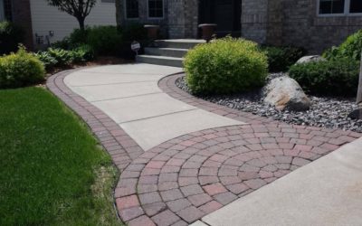 Pavers can enhance your designed landscape
